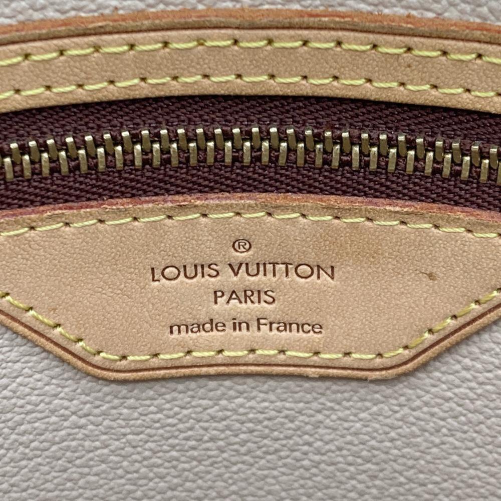 LOUIS VUITTON Brown Monogram Canvas Tote Bag - Picture 13 of 13